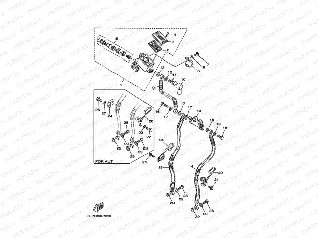 FRONT MASTER CYLINDER