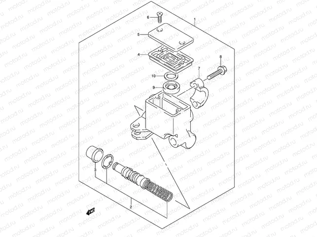 FRONT MASTER CYLINDER