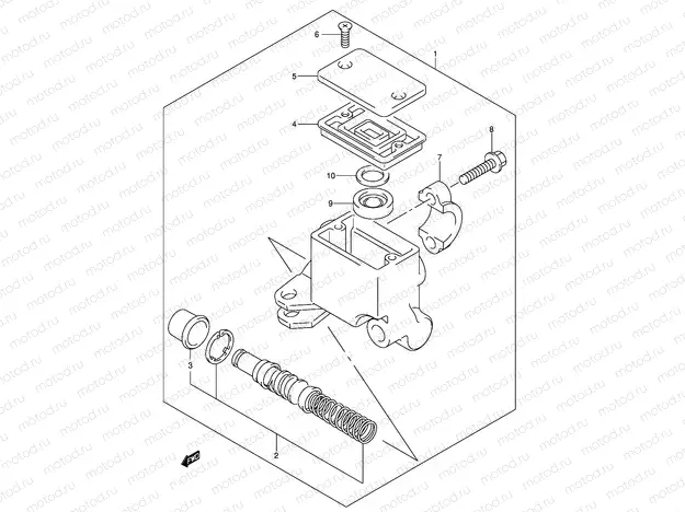 FRONT MASTER CYLINDER