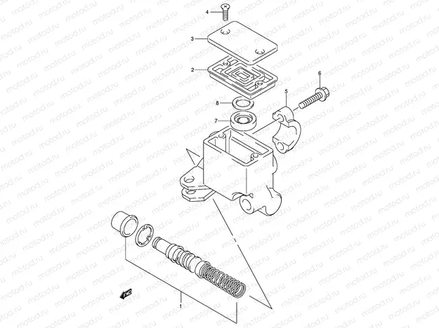 FRONT MASTER CYLINDER