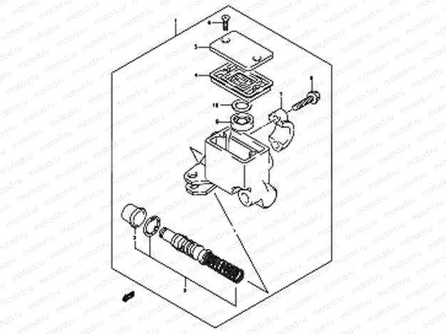 FRONT MASTER CYLINDER