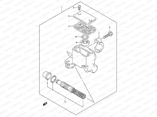 FRONT MASTER CYLINDER