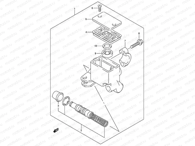 FRONT MASTER CYLINDER