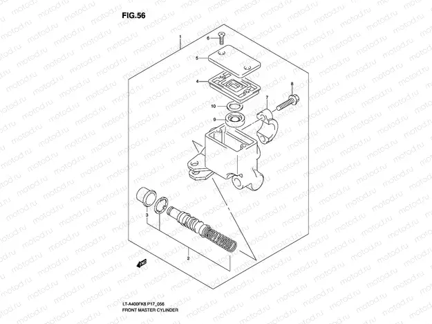 FRONT MASTER CYLINDER