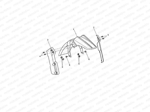 Front Mudguard