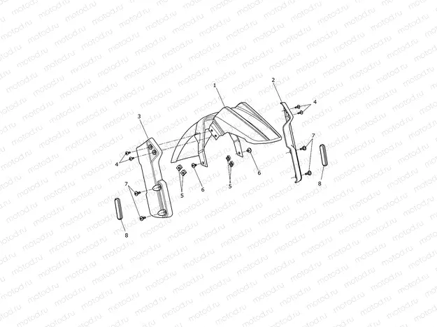 Front Mudguard