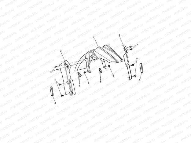 Front Mudguard