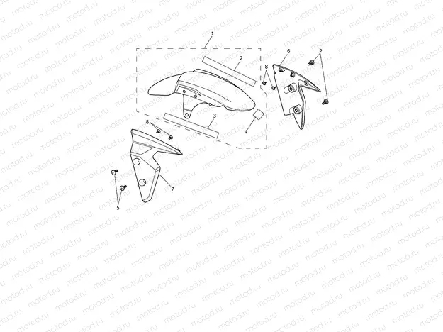Front Mudguard
