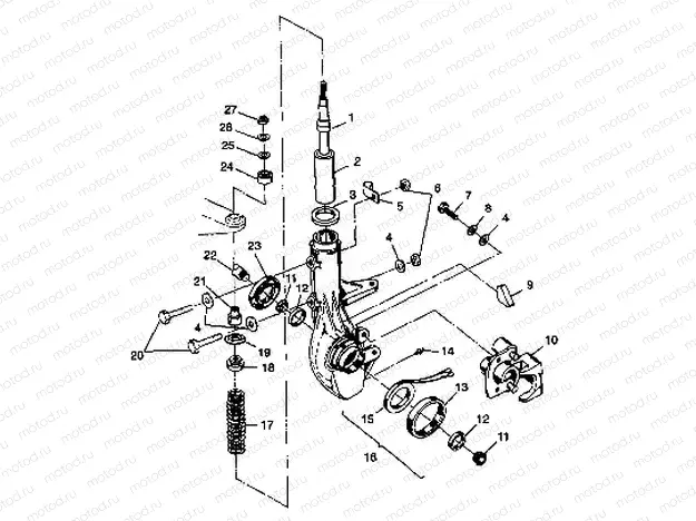 FRONT STRUT - S98CH50E(B) (4950135013b007) | FRONT STRUT - S98CH50E(B) (4950135013b007)