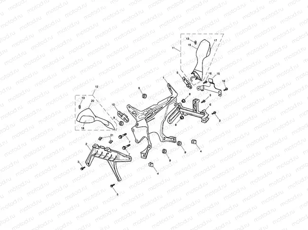 Front Sub-Frame & Fittings