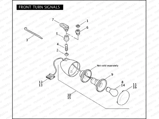 FRONT TURN SIGNALS