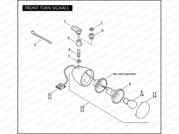 FRONT TURN SIGNALS