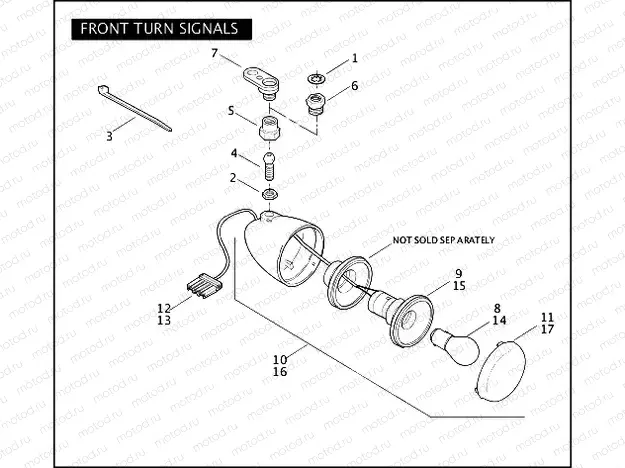 FRONT TURN SIGNALS