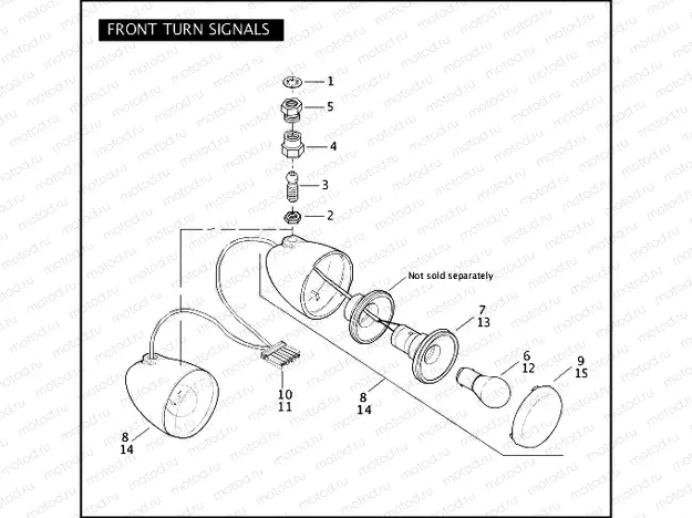 FRONT TURN SIGNALS