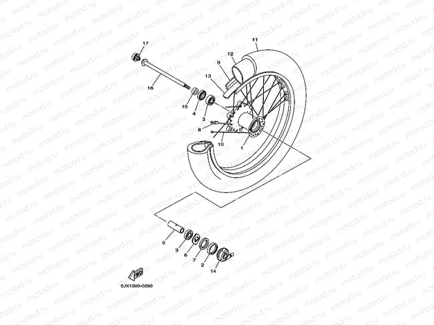 FRONT WHEEL
