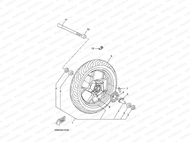 FRONT WHEEL