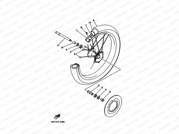 FRONT WHEEL