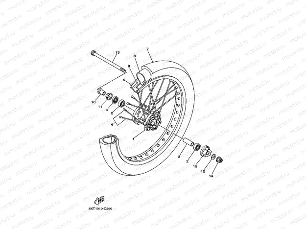 FRONT WHEEL