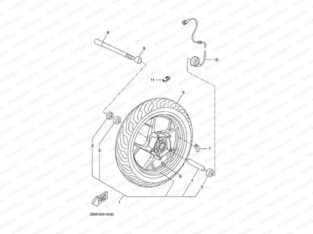 FRONT WHEEL