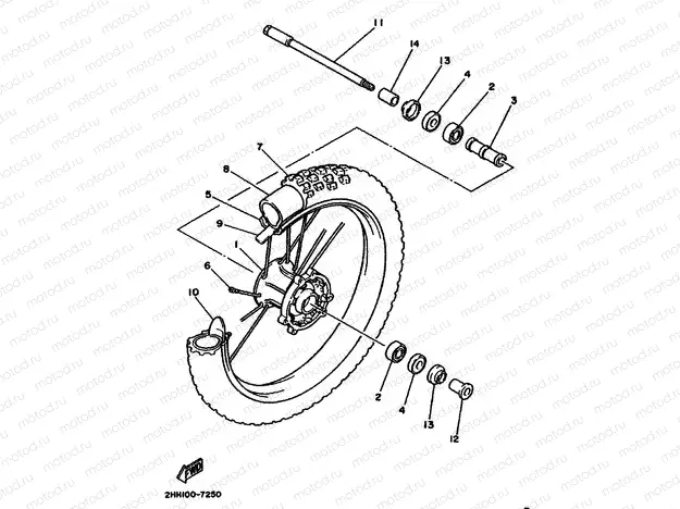 FRONT WHEEL