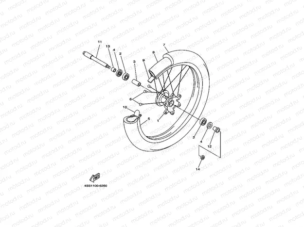 FRONT WHEEL