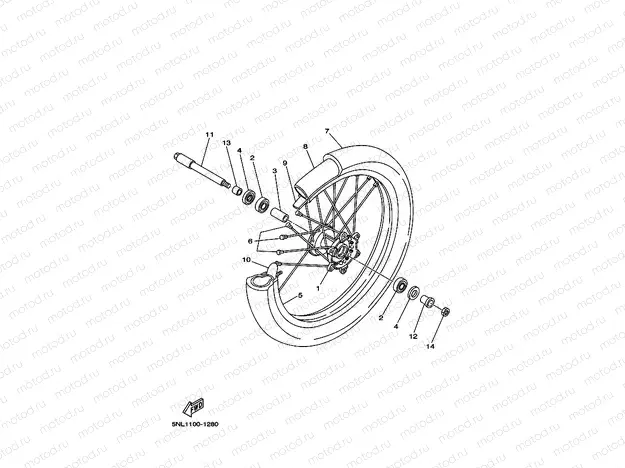 FRONT WHEEL