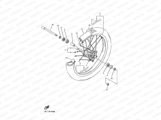 FRONT WHEEL