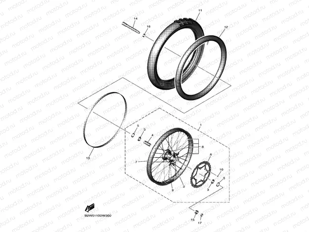 FRONT WHEEL