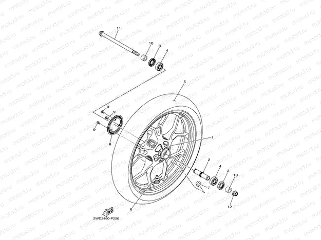 FRONT WHEEL