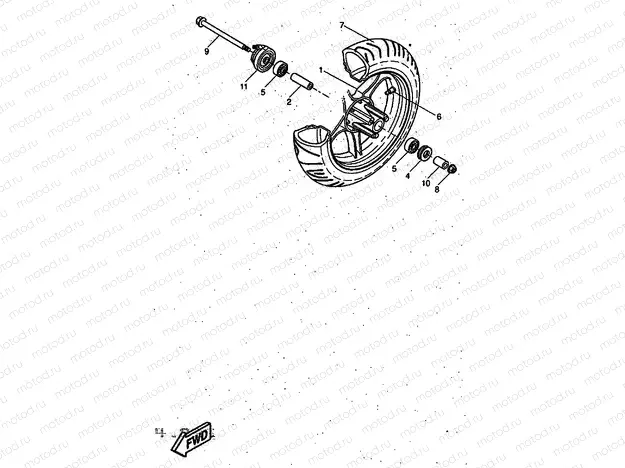 FRONT WHEEL