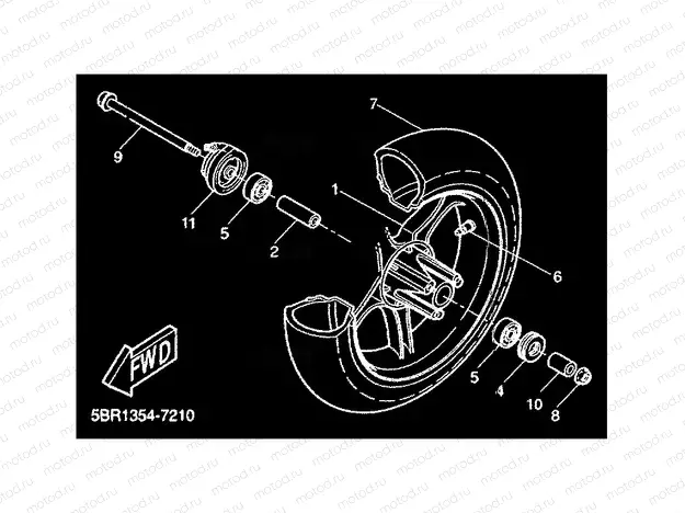 FRONT WHEEL
