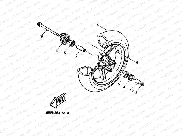 FRONT WHEEL