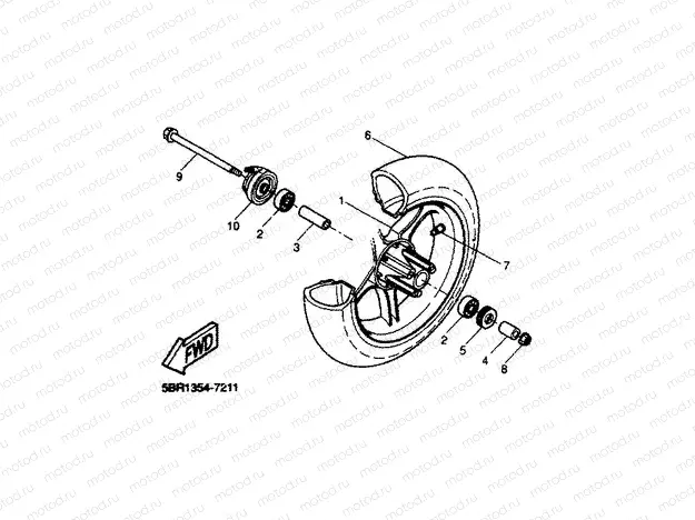 FRONT WHEEL