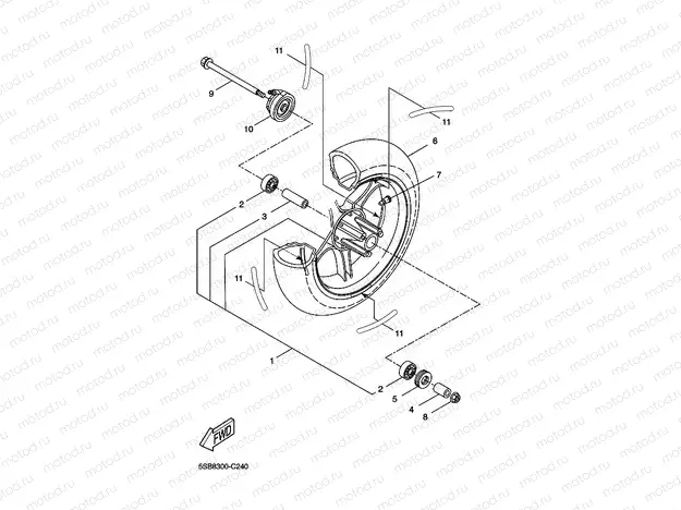 FRONT WHEEL