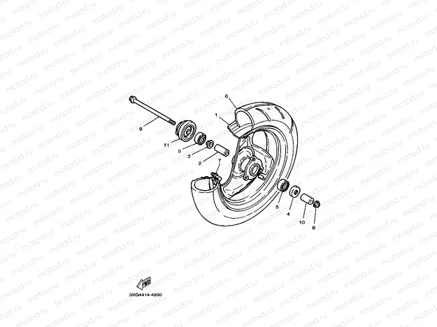 FRONT WHEEL