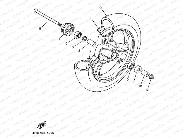 FRONT WHEEL