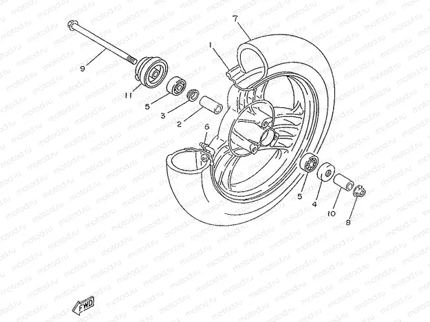 FRONT WHEEL