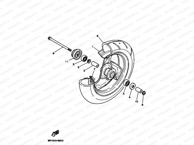 Front wheel
