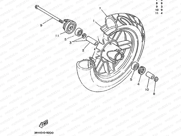 FRONT WHEEL