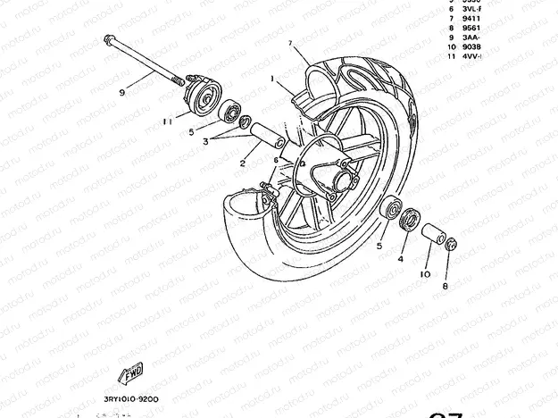 FRONT WHEEL