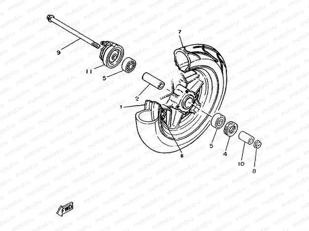 FRONT WHEEL