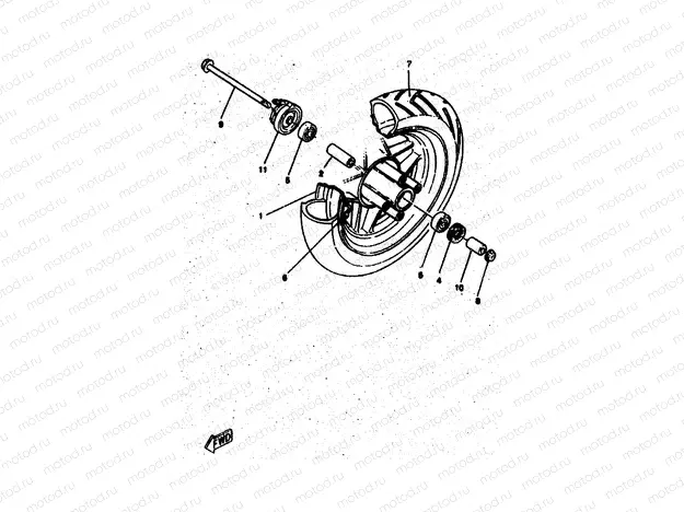 FRONT WHEEL