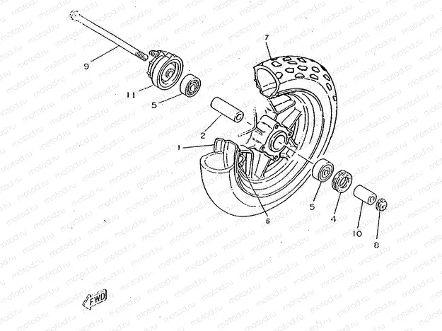 FRONT WHEEL