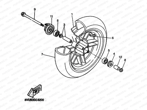FRONT WHEEL