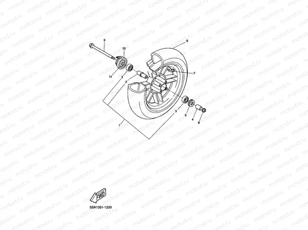 FRONT WHEEL