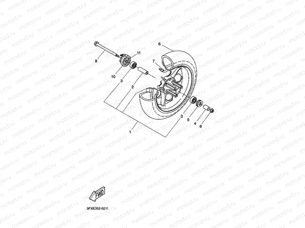 FRONT WHEEL