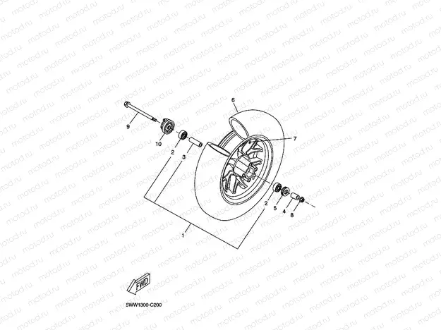 FRONT WHEEL