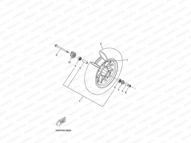 FRONT WHEEL