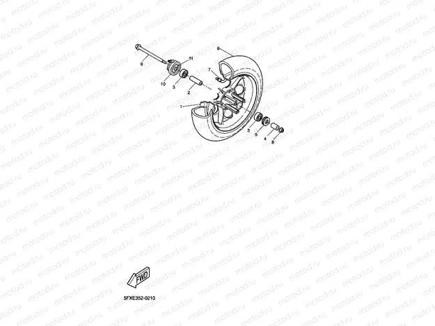 FRONT WHEEL