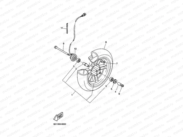 FRONT WHEEL
